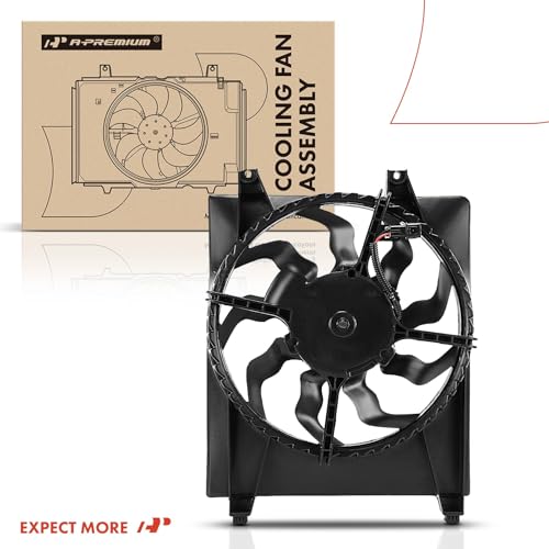 A-Premium Right Engine Radiator Cooling Fan Assembly