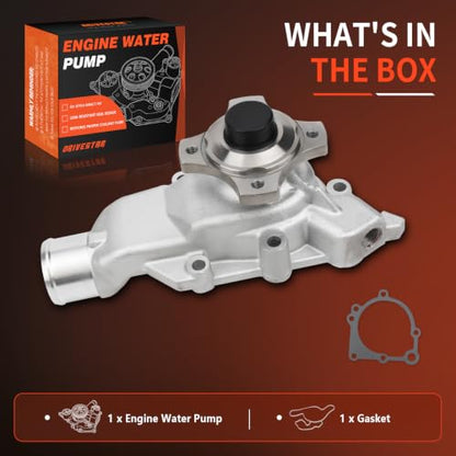 AW7164 Engine Water Pump Kit for Jeep Wrangler Grand Cherokee - size: AW7164