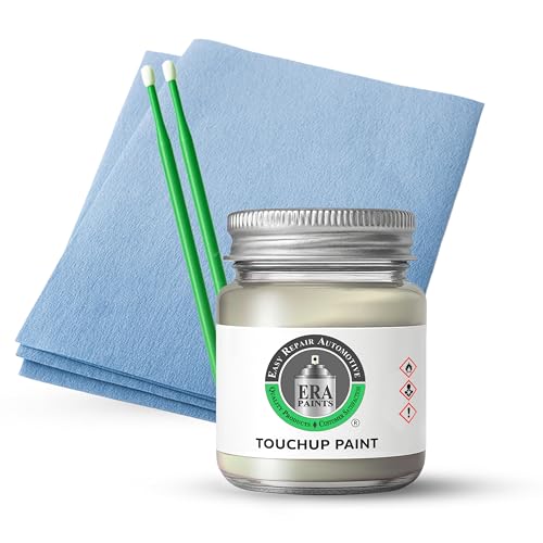 ERA Paints - A60 - Sparkling Silver Metallic for MINI Exact OEM Color Match Automotive Touch Up Paint for Cars - Scratch & Chip Repair for Metal & Plastic - Basic Kit - Made in USA - style: Jar - Basic Kit
