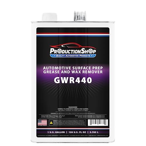 ProductionShop GWR440 - Automotive Grease and Wax Remover - size: 128 Fl Oz (Pack of 1)