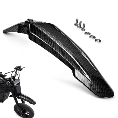 JFG RACING Electric Dirt Bike Front Fender for Surron Light Bee X/X160/X260 - color: black-2