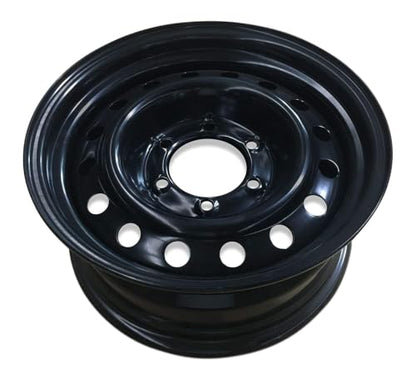 16x7 in Steel Wheel Rim 6 Lug 139.7mm 25mm Offset 106.1mm CB| Powder-Coated Black finish Fits 2005-2024 Toyota Tacoma | New OEM Replacement | 42601AD030