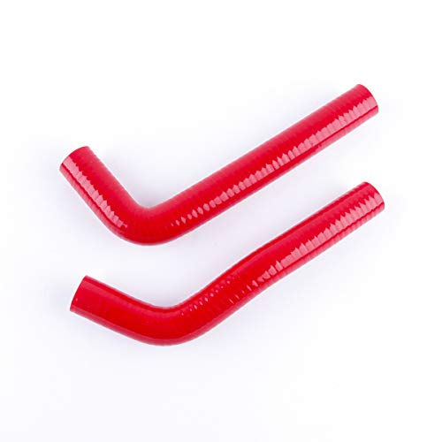 3 Layer ATV Silicone Coolant Radiator Hose Kit Fits for 2004-2008 Yamaha YFZ 450 YFZ450 Radiator Hose - color: Red