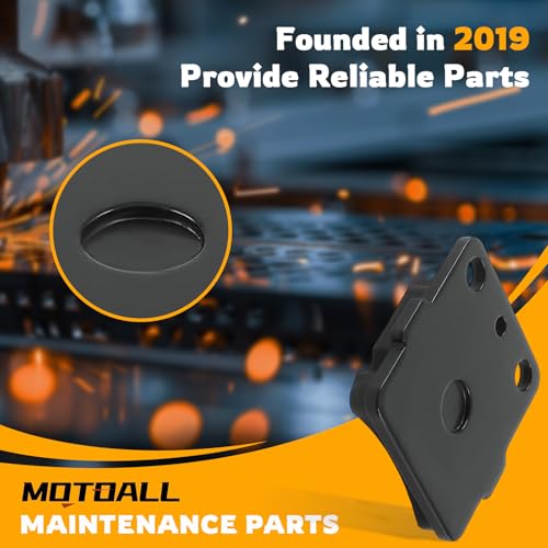 MOTOALL Front Rear Brake pads Set Repalcement for Honda TRX 300EX