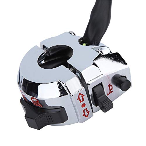 Motorcycle Handlebar Switch 22mm Turn Horn Light Control Multi Function Switch Compatible with Most Motorcycles for Easy Installation and Performance