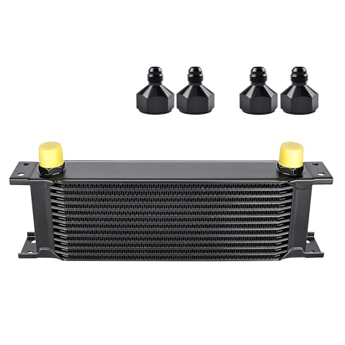 EVIL ENERGY 13 Row Oil Cooler, 10AN Engine Oil Cooler Universal - size: 13 Row