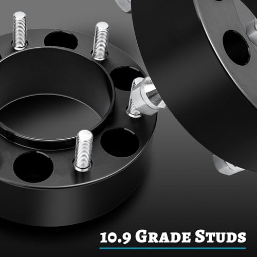 IRONTEK 6x5.5 Wheel Spacers 2inch, 106mm Fit for Toyota,for Lexus, M12x1.5 - color: 6x139.7mm-2PCS