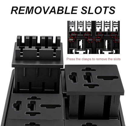 12V 6 Way Fuse Relay Weasch Box, 6x4-Pin 80Amp Relays and 6 ATC/ATO Blade Fuses, for Cars Truck Jeep - size: 80A 6 Relay 6 Fuses, style: Box