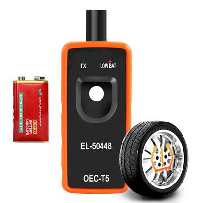 TPMS Relearn Tool for GM Vehicles, EL-50448 TPMS Reset Tool with Battery - size: With Battery
