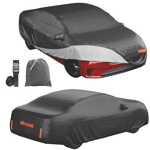 Mockins 190"x75"x47" Midsize Sedan Car Cover Waterproof All Weather Fit - size: Sedan - Medium - 190" x 75" x 47"