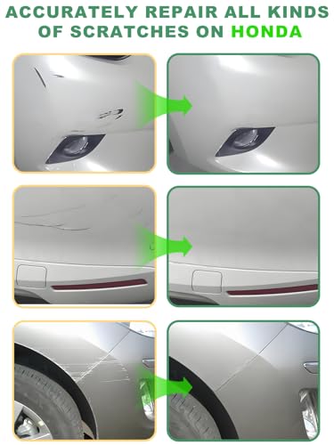 Car Touch Up Paint Urban Titanium Metallic(YR-578M) for Honda - color: Urban Titanium Metallic(YR-578M)for CR-V/Civic/Insight, style: Honda