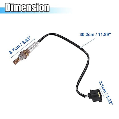 X AUTOHAUX 2pcs Upstream Oxygen Sensor O2 Sensor Replacement for Dodge Durango 2001-2007 for Jeep Grand Cherokee 2001-2007