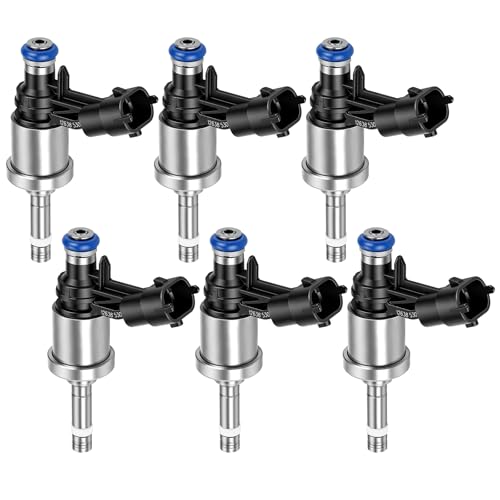 12638530 Fuel Injector Set of 6 Compatible with 2008-2010 Allure 3.6L
