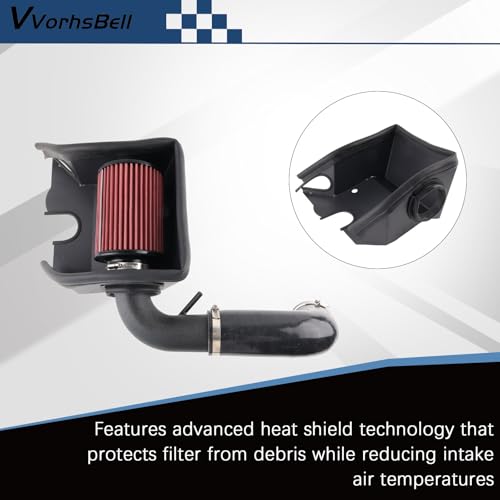 Cold Air Intake Kit for VW Golf/MK7 1.4T Audi A3/Q2/Q3(EA211) - size: VW Golf/MK7/Jetta AUDI A3/Q2/Q3 1.4 EA211