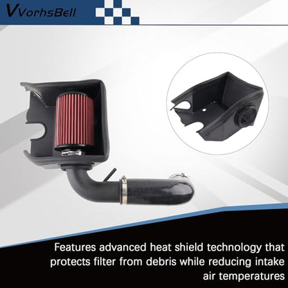 Cold Air Intake Kit for VW Golf/MK7 1.4T Audi A3/Q2/Q3(EA211) - size: VW Golf/MK7/Jetta AUDI A3/Q2/Q3 1.4 EA211