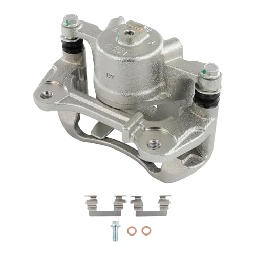 cciyu Front Left Disc Brake Caliper Assembly w/Bracket 18B4880A - size: Front Left[18B4880A]