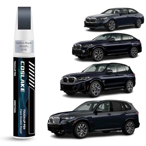 Car Touch Up Paint(Carbon Black Metallic(416)) for BMW - color: Carbon Black Metallic(416) for 5/7/8/X2/X3/X4/X5/X6/X7/XM/i5/i7