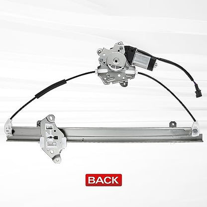 BDFHYK 741-348 Power Window Regulator with Motor Front Left Driver Side| for Nissan Frontier 2005-2015, Pathfinder 2005-2010, Xterra 2005-2015| for Suzuki Equator | 11A241, 212-0003, 88242 - size: Front Left, style: 2005-2015 Nissan Armada Titan