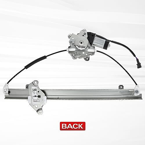BDFHYK 741-348 Power Window Regulator with Motor Front Left Driver Side| for Nissan Frontier 2005-2015, Pathfinder 2005-2010, Xterra 2005-2015| for Suzuki Equator | 11A241, 212-0003, 88242 - size: Front Left, style: 2005-2015 Nissan Armada Titan