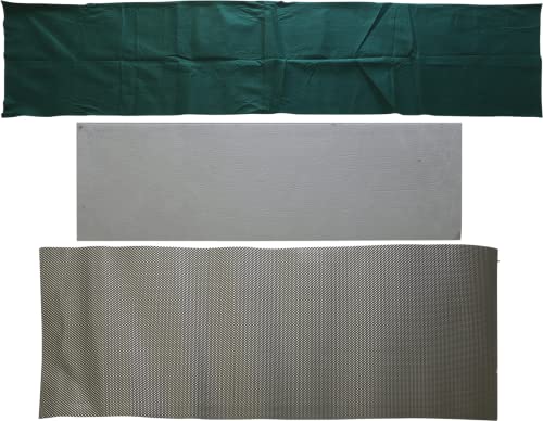 Design Engineering 901053 Universal Motorcycle Heat Shield Liner Kit, Cut to Fit, Large
