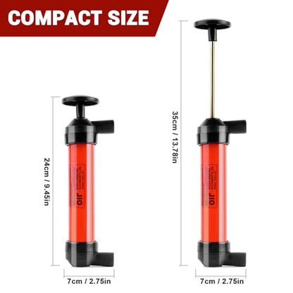 Siphon Pump for Gasoline, Fluid Transfer Pump Automotive, RV Antifreeze Pump Kit, Oil Transfer Pump, Hand Pump Siphon, Manual Fuel Transfer Pump