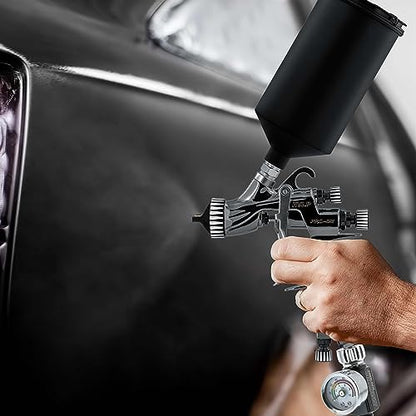 Master Elite Performance PRO-88 HVLP Automotive Spray Paint Gun with 3 Tips - size: 1.3mm, 1.4mm, 1.8mm