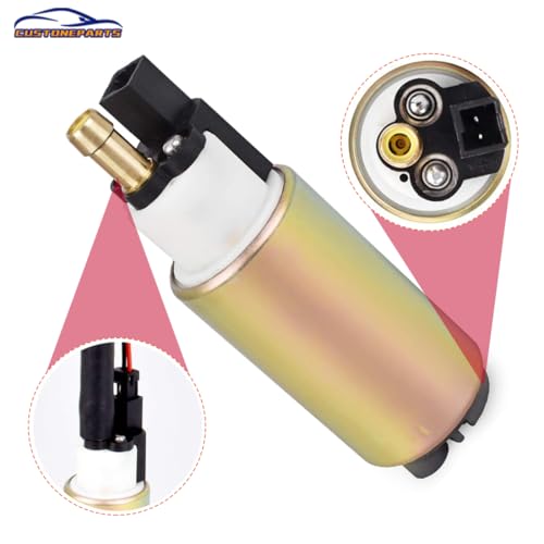 Electric Intank Fuel Pump Core with Installation Kit (140-160 LPH) FIT Ford Explorer Mustang Focus F-150 F-250 F-350, OE-Matching 12V DC Pump Replaces E2157 FE0117 (Internal Core Only) - 1 Pack