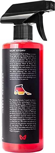 WASH&WHIPS Hockenheim Insect Remover - for Droppings & Grease for Car Detailing, RVs, Trailers, Airplanes Professional Strength Dissolves without Scratching, 16 fl oz (2pk) - size: 16 Fl Oz (Pack of 2), style: Without Towel.
