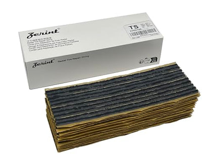 TS-235D150 Tire Repair Strings 150pcs, Tire Repair Plugs 200 x 3.5 mm / 8" x 0.14" Thin Black Rubber Strips for Car, Bike, UTV, ATV - color: Black, size: 8" x 0.14" 150 pcs