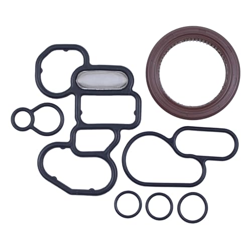Engine Crankshaft Seal Head Gasket Oil Filter Adapter Gasket Kit