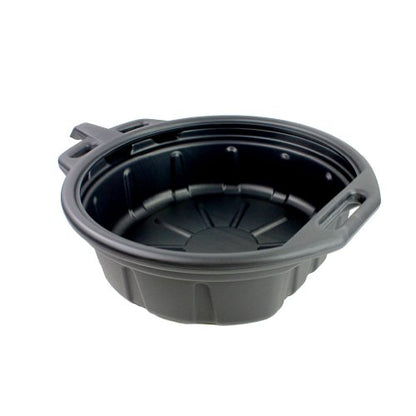 Capri Tools CP21024 Portable Oil Drain Pan, 2 gallon, Black