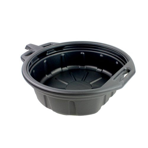 Capri Tools CP21024 Portable Oil Drain Pan, 2 gallon, Black