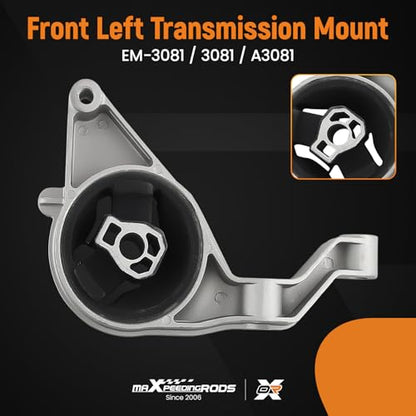 maXpeedingrods 4PCS Engine and Transmission Mount Kit for Chevy Cobalt HHR - style: EM-3109