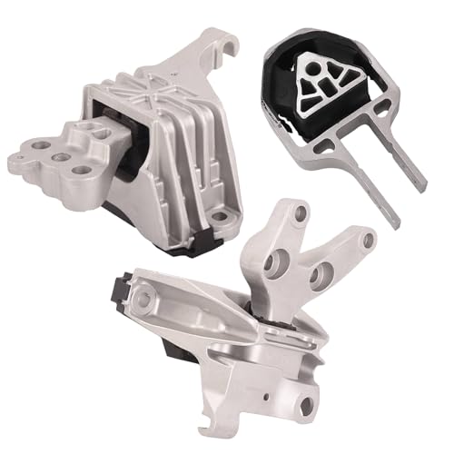 3PC Engine & Trans Mount Set for 2013-16 Dodge Dart 1.4L Turbo - color: For dodge dart 2013-16 1.4L