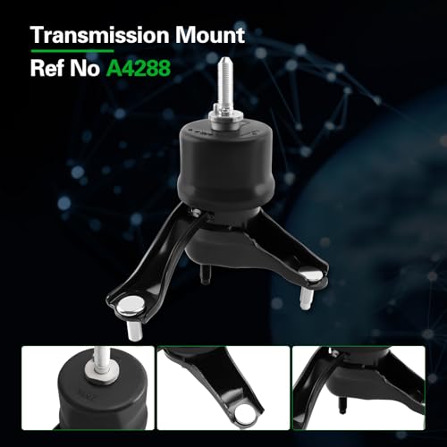 loongrie Engine Motor and Trans Mounts Compatible with Camry 2007-2011 - size: 2009-2013 Highlander 2.7L L4