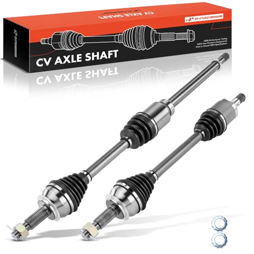 A-Premium Front CV Axle Shaft Assembly for Nissan Models - style: Front Driver and Passenger Side