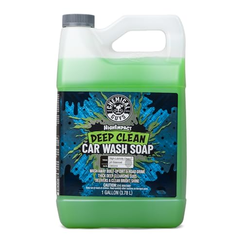 Chemical Guys, High Impact Deep Cleaning Car Wash Soap, High Suds, 1 Gallon - size: 128 Fl Oz (Pack of 1)