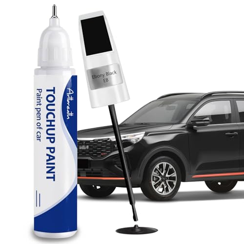 Ebony Black EB Touch Up Paint for Kia OEM Color Match Car Paint Pen - color: Ebony Black(EB)