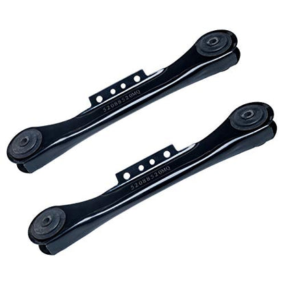 TUCAREST 4Pcs Rear Suspension Kit (K620246 K640734) x2 Left Right Rear Control Arm Assembly Compatible With 97-06 Je-ep Wrangler TJ Upper and Lower - size: K620246 K640734 (97-06 Wrangler,Rear)