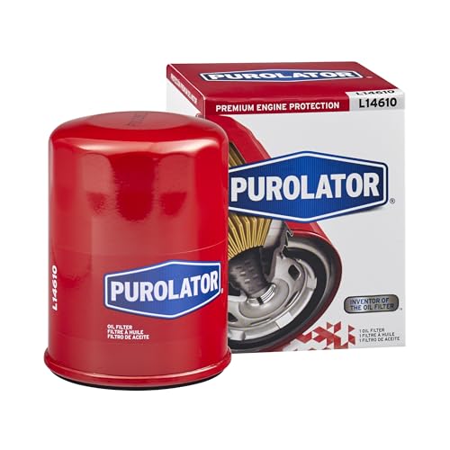 Purolator L14610 Premium Engine Protection Spin On Oil Filter Compatible With Honda CR-V, Accord, Civic, Pilot, Odyssey, HR-V, Fit, Nissan Frontier, TITAN, Xterra, Acura MDX and RDX - size: Pack of 1, style: Purolator
