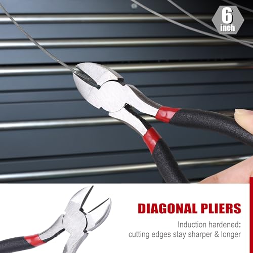FASTPRO 7-Piece Pliers and Wrench Set, Pliers Tool Set