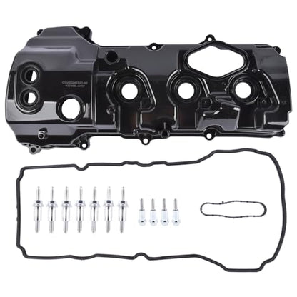 Left Valve Cover w/Gasket Replacement for Ford Expedition 3.5l V6 Turbocharged 2015-2017#BL3Z-6582-H GELUOXI - color: Left Side