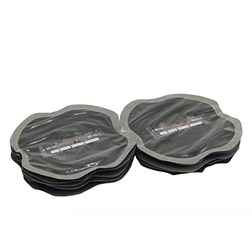 5.2" x 5.2" 10 pcs, 2 ply, Bias Tire Repair Patch, Heavy Duty, Tire Repair for Puncture, Tire Bias Tractor Tire Repair Patch - size: 5.2" x 5.2" 10 pcs