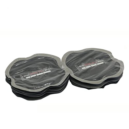 5.2" x 5.2" 10 pcs, 2 ply, Bias Tire Repair Patch, Heavy Duty, Tire Repair for Puncture, Tire Bias Tractor Tire Repair Patch - size: 5.2" x 5.2" 10 pcs