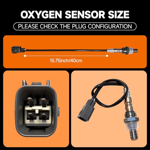 Upstream & Downstream O2 Sensor Set|Direct Replacement for OE #234-4169 |Oxygen Sensor Compatible Lexus, for Toyota V8-4.0L/4.7L/5.0L/5.7L |Direct-Fit for 1995-2015 Models INCLUDES GLOVES - size: 234-4169