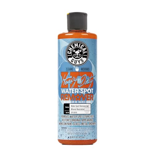 Chemical Guys, Heavy Duty Water Spot Remover Gel for Glass & Paint, 16 oz - size: 16 Fl Oz (Pack of 1), style: Water Spot Remover