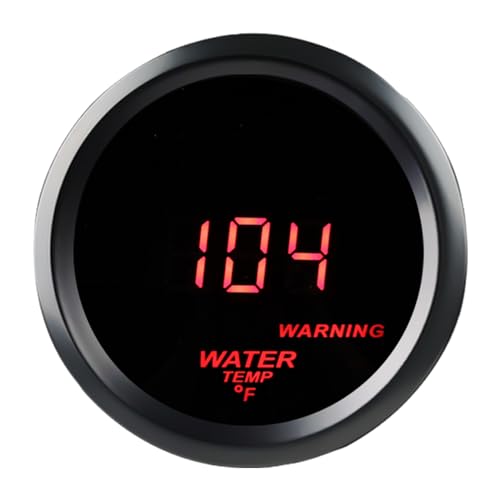 2inch 52mm Water Temperature Gauge 104-300℉ - color: Water Temp Gauge