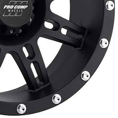 Pro Comp Alloys PXA31 18X9 6X5.5 F-BLK 0MM - PXA7031-8983 - size: 18X9,6X5.5,0mm