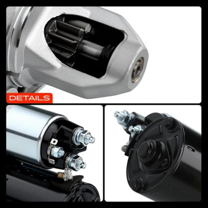 A-Premium Starter Motor 12V 1.4KW 10 Teeth CW Compatible with Mercedes-Benz