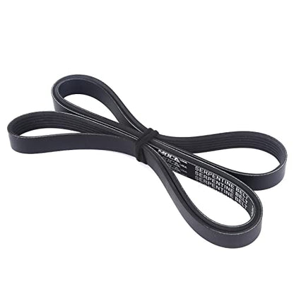 MOCA 6PK1880 EPDM Serpentine Belt Fits 2002-2005 for Audi A4 3.0L & 2005-2006 for Mitsubishi Lancer 2.4L & 2003-2007 for Toyota Matrix 1.8L & 1998-2005 for Volkswagen Passat 2.8L - size: 6PK1880